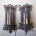 2er Set Wandlampe aus Metall und Glas