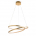 LED-Pendelleuchte Roman Gold