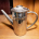 Kaffeekanne aus Metall