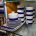 Tassenset mit Zuckerdose und  Tabletts