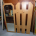 Flurgarderobe mit Spiegel Holz-Nachbildung